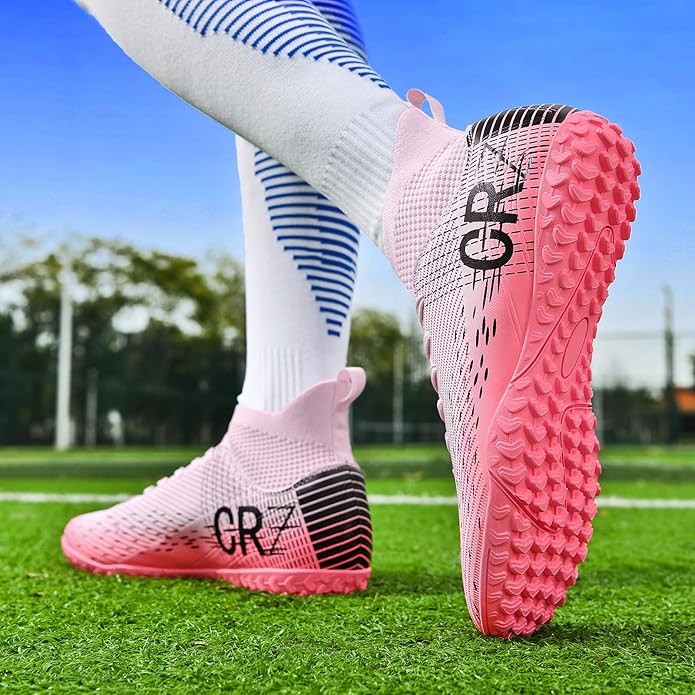 Soccer Cleats for Mens Womens Indoor Turf Soccer Shoes Youth AG TF Training Football Boots Unisex