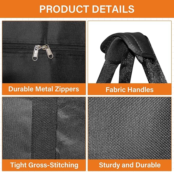 36" Sports Duffle Bag - 100L Large Travel Duffel Luggage Bag with Upgrade Zipper, Sturdy & Water Resistant (36 inches)