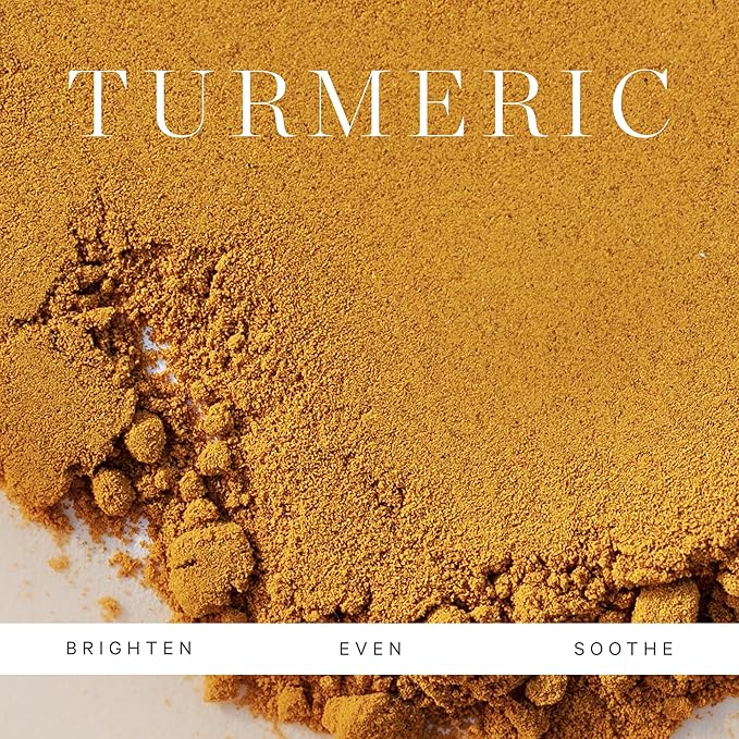 KORA Organics Turmeric Brightening & Exfoliating Mask, Multi-Use Facial Scrub, Polish & Illuminate, Certified Organic Exfoliating Face Mask, Cruelty Free, 1.01 fl oz - Face Scrub
