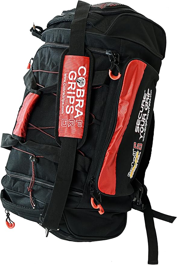 Sport Large Gym Duffle Travel Bag Wet Dry Storage Carry On Cobra Grips BackPack